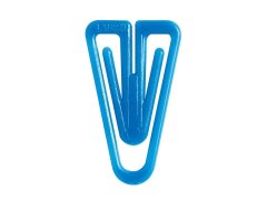 622 dopisová spona plastová, tvar V, 25 mm