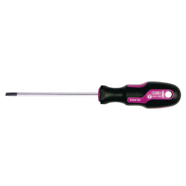 Šroubovák plochý pro elektromechaniku, S LINE PROFI, 5,0 x 150 mm Šroubovák plochý pro elektromechaniku, S LINE PROFI, 5,0 x 150 mm - Nože Mikov Ostatní