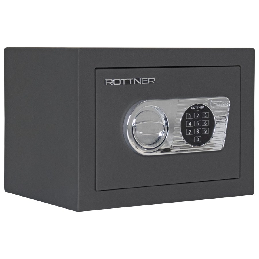 Rottner Toscana 26 EL nábytkový elektronický trezor antracit - Trezory, sejfy, pokladničky Trezory a sejfy Rottner Nábytkové skříně a trezory na krátké zbraně