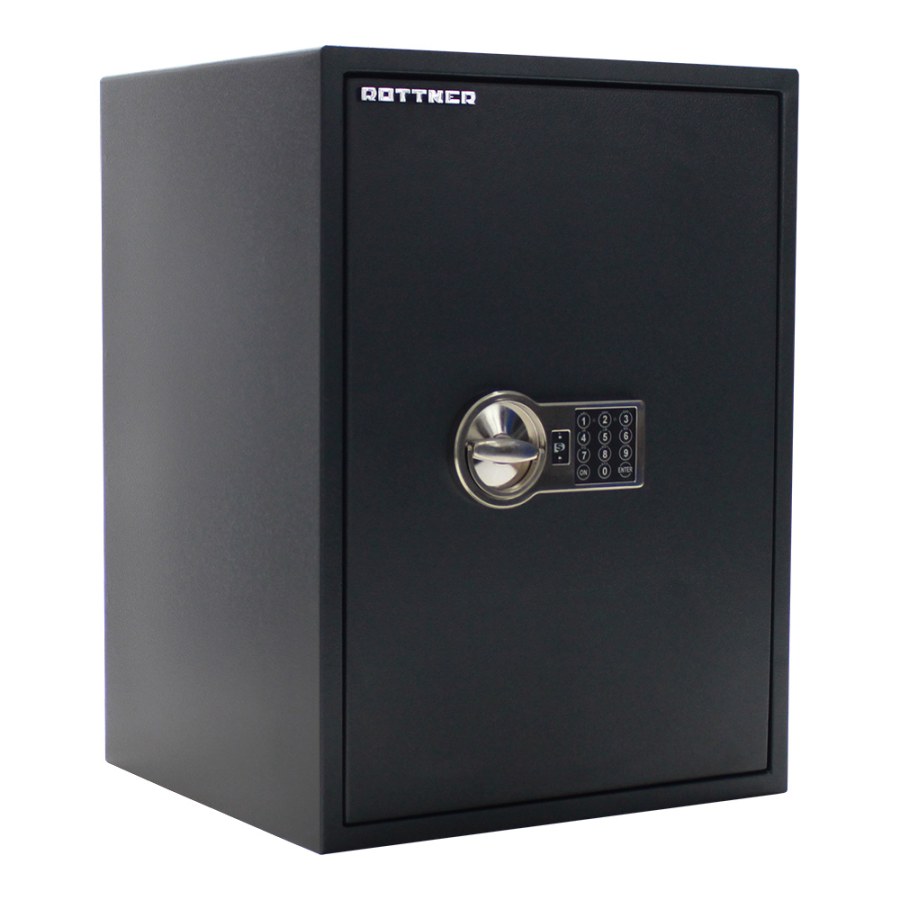 Rottner PowerSafe 600 IT EL nábytkový elektronický trezor černý - Trezory, sejfy, pokladničky Trezory a sejfy Rottner Trezory