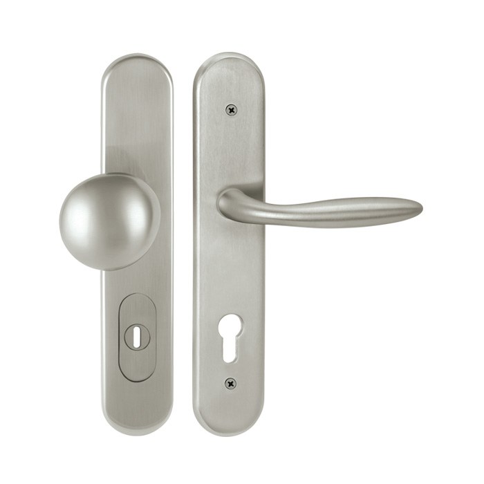 Dveřní bezpečnostní kování DAVID/NICOL HTSI P4500 DEF KPZL/XR 92mm - Dveře a dveřní příslušenství Dveřní kování, dveřní příslušenství Interiérové kování Kování Twin Kování Kování twin Bezpečnostní kování Štítkové kování
