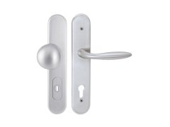Dveřní bezpečnostní kování DAVID/NICOL HTSI P4500 DEF PZL/CH-SAT 92 mm