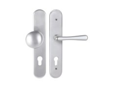 Dveřní bezpečnostní kování DAVID/ELEGANT HTSI P4500 PZR/CH-SAT 72mm