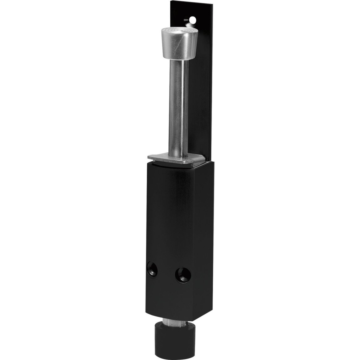 Stavěč dveří, zdvih 60 mm, 35 x 225 mm, hliník černý mat RAL9005 - Dveře a dveřní příslušenství Dveřní kování, dveřní příslušenství Dveřní příslušenství Stavěč dveří