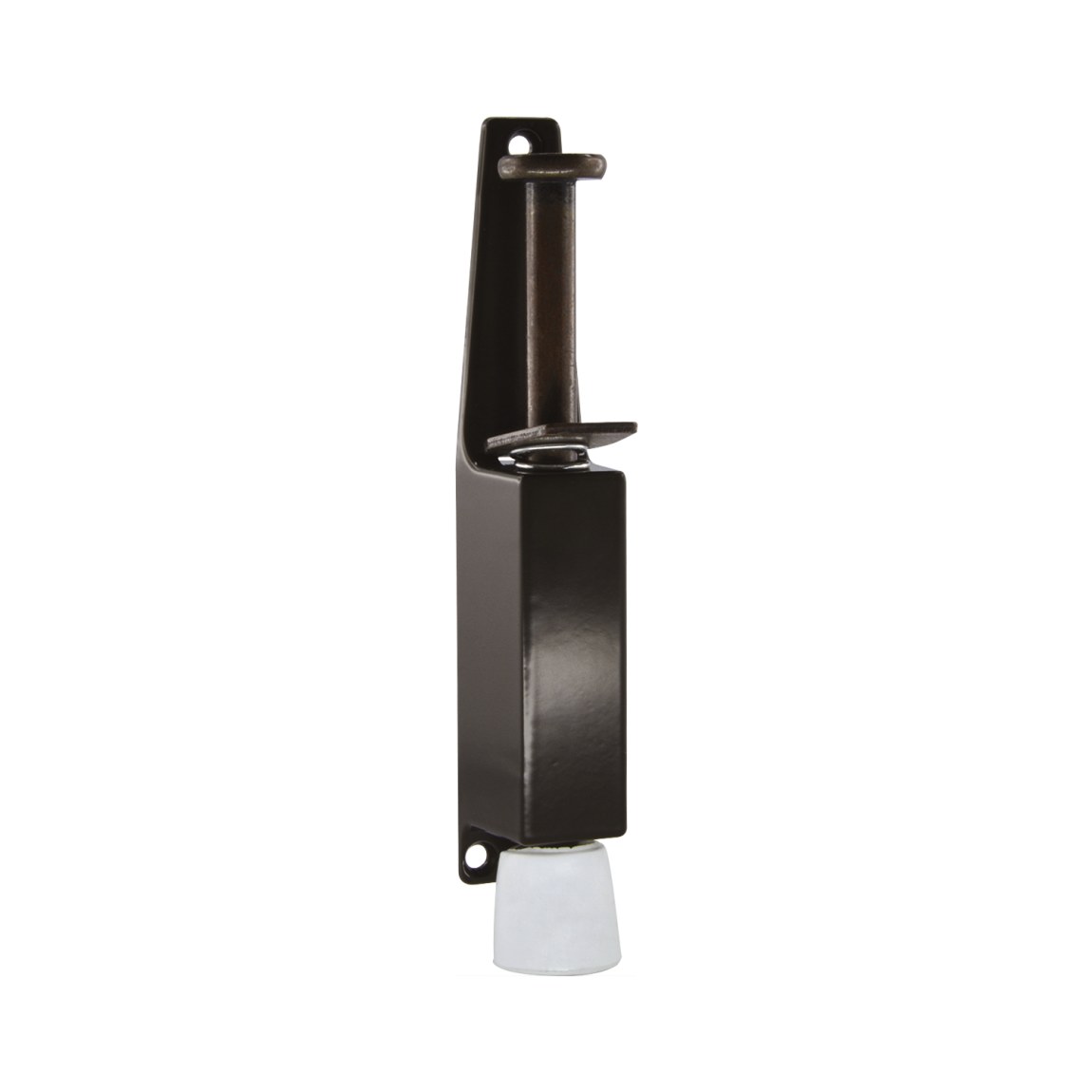 Stavěč dveří, zdvih 30 mm, výška 165 mm, hnědý - Dveře a dveřní příslušenství Dveřní kování, dveřní příslušenství Dveřní příslušenství Stavěč dveří