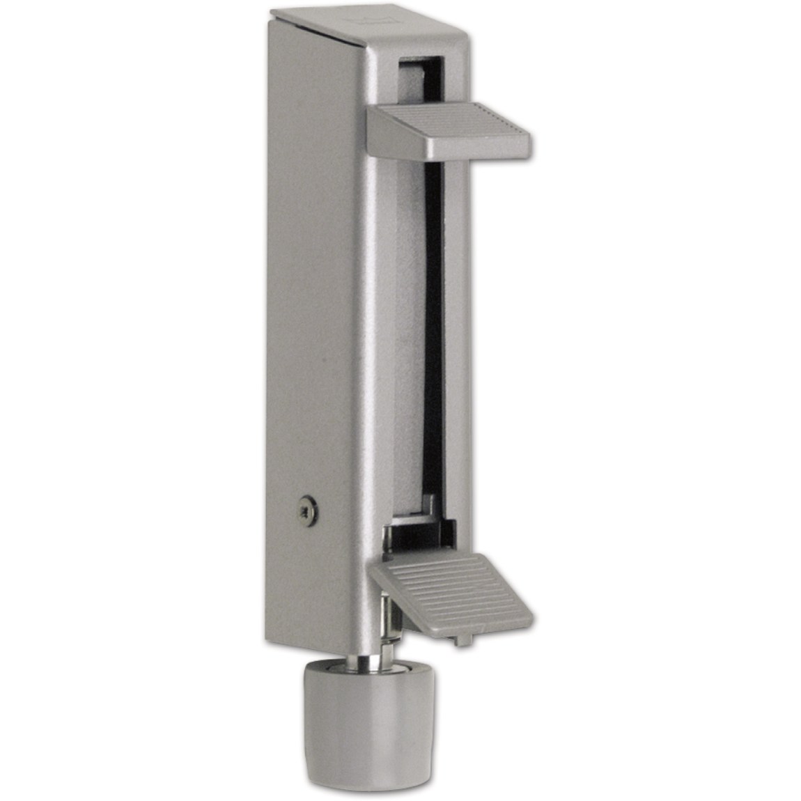 Stavěč dveří zdvih 55 mm, 29 x 147 mm, ocel stříbrně lakovaná - Dveře a dveřní příslušenství Dveřní kování, dveřní příslušenství Dveřní příslušenství Stavěč dveří