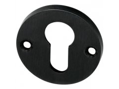 Rozeta klíčová PZ, ø 50 mm, mosaz patinovaná,otvory pro upevnění