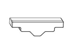 MACO Fiber-Therm těsnění pro pevné křídlo, stříbrná (454882)