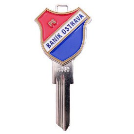 Klíč FC BANÍK OSTRAVA - Železářství Klíče, příslušenství Cylindrické klíče, 3D klíče