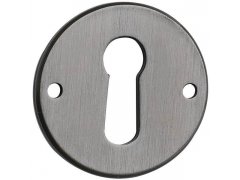 Štítek na klíč ø 25 mm, mosaz patinovaná