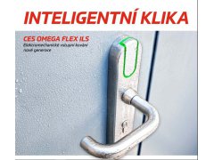Kování Ces ILS OMEGA FLEX DVEŘE - Samozamykací zámky - Samozamykací zámky elektromechanické - Samozamykací zámky - Inteligentní klika