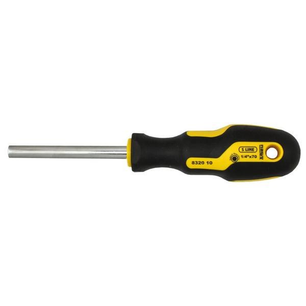 Šroubovák magnetický pro nástavce, S LINE PROFI, 1/4" x 70 mm Šroubovák magnetický pro nástavce, S LINE PROFI, 1/4" x 70 mm - Nože Mikov Ostatní