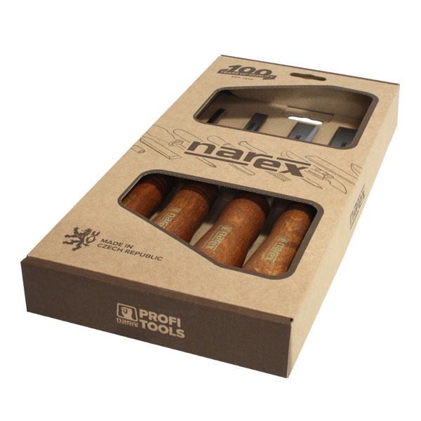 Sada plochých dlát PREMIUM, WOOD LINE PLUS, 8-10-16-32 - Nože Mikov Ostatní