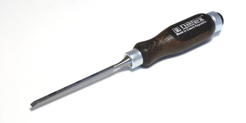 Dláto ploché, WOOD LINE PROFI, 5 mm, mořený buk - Nože Mikov Ostatní
