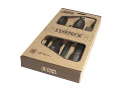 Sada plochých dlát, WOOD LINE PROFI, 8-10-16-32, mořený buk