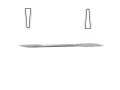 Rašple modelářská, typ 7, 180 mm