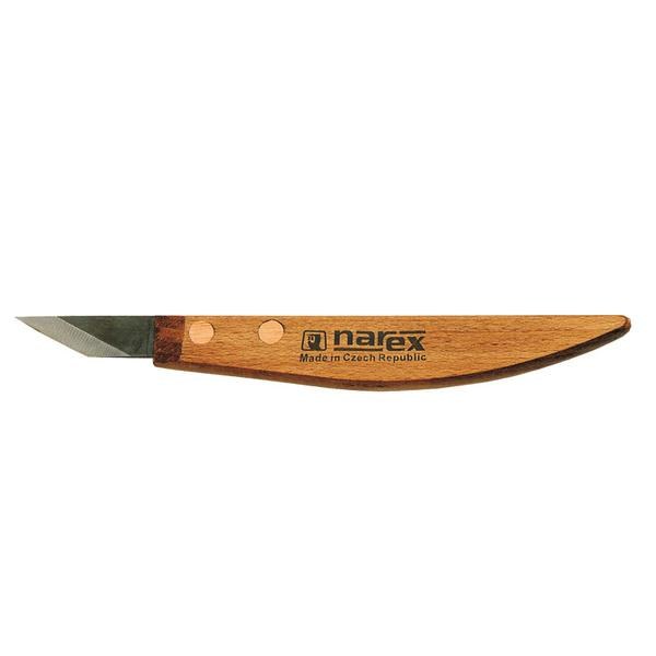 Nůž řezbářský zapichovací, PROFI, 40 x 12 mm - Nože Mikov Řezbařina