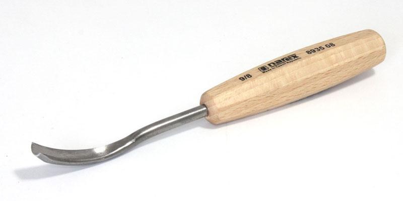 Dláto řezbářské duté půlkulaté, prohnuté, WOOD LINE STANDARD, 08 x 90 mm Dláto řezbářské duté půlkulaté, prohnuté, WOOD LINE STANDARD, 08 x 90 mm - Nože Mikov Řezbařina