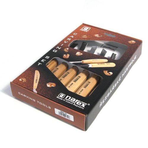 Sada řezbářských dlát, WOOD LINE STANDARD, 6-pc - Nože Mikov Ostatní