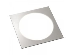 Svítidlo Moonlight Quadrat, sada 3 ks, 3 W teplá bílá, barva hliníku