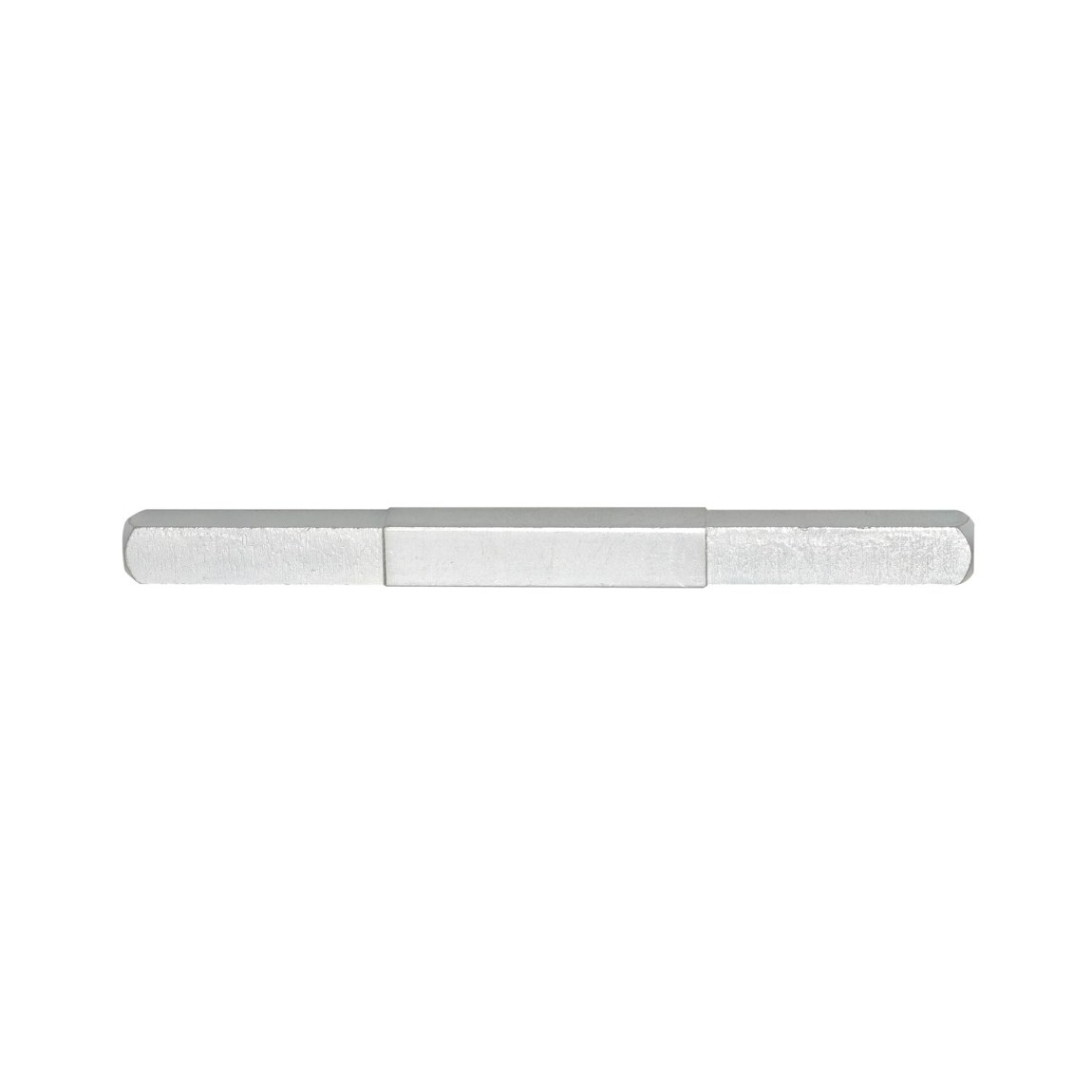 Čtyřhran s osovým otvorem, vel. 8/8,5/8 mm, délka 160 mm, ocel pozink