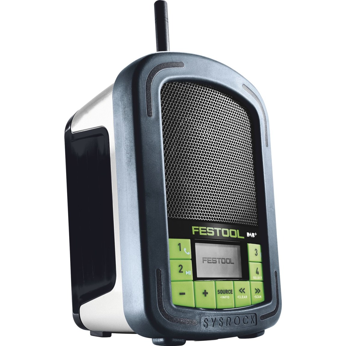 FESTOOL aku digitální rádio SYSROCK BR10 DAB 10,8-18,0 voltů - Dílna - Outdoor Nářadí, ruční nářadí, elektrické pomůcky, ochranné pomůcky