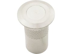 Produkt Podlahové pouzdro s uzávěrem, 12 mm, mosaz poniklovaná