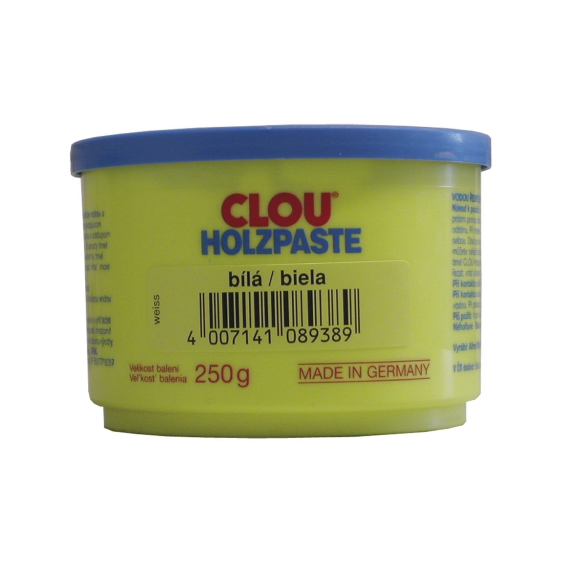 CLOU tmel na dřevo, střední dub, 250 g - Železářství Chemicko-technické výrobky Tmely, retušovací tužky, rekonstrukční laky Tmely