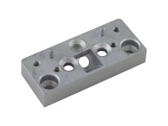 Produkt MARCHESI distanční destička pro přídavný zámek, 12 mm, zinkový odlitek stříbrný