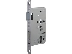 Panikový zámek B 1201, 1 křídlo, funkce E, oblé čelo 24mm, PZW, nerez