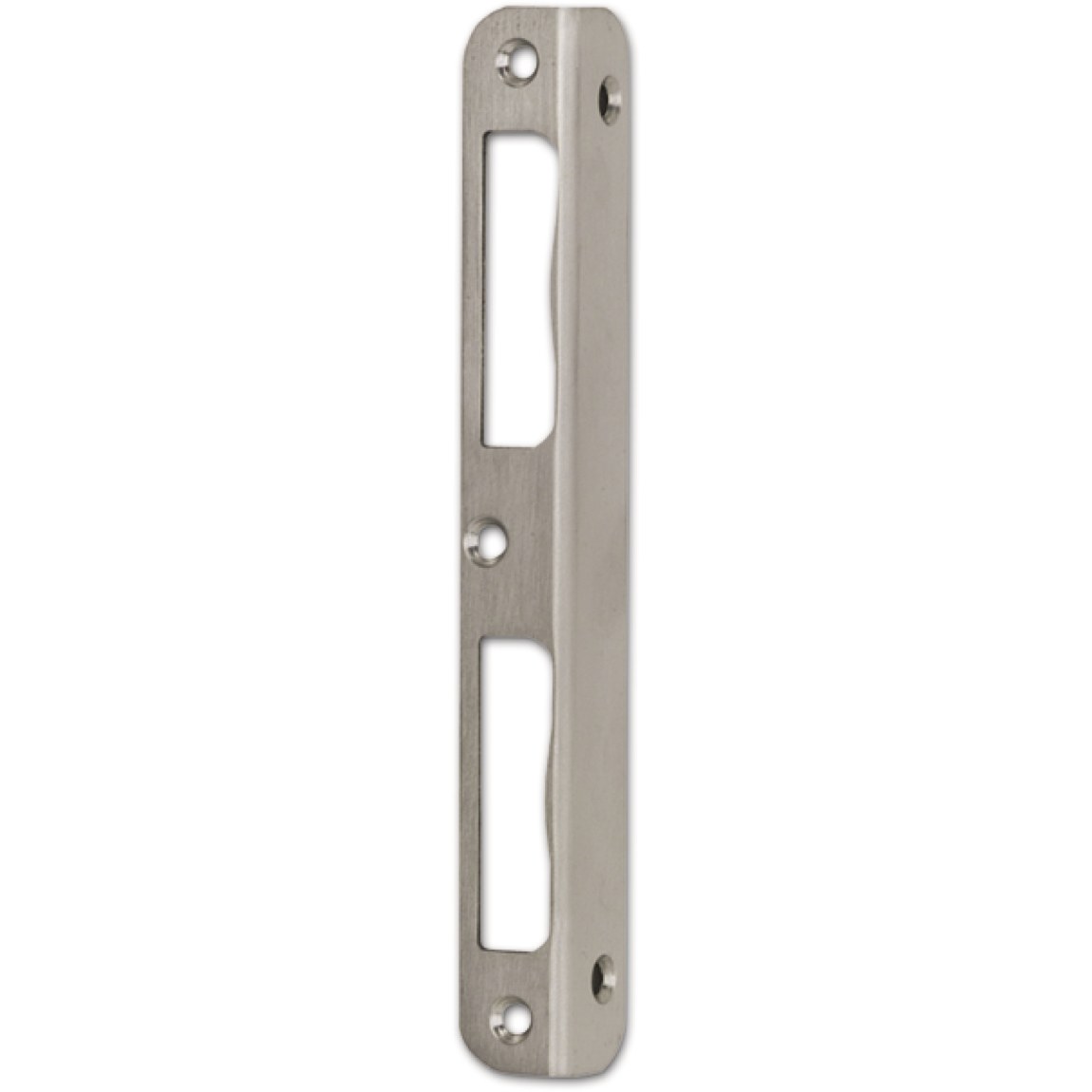 BKS protiplech zalomený pro hlavní zámek, univer., překrytí 170x20 mm, nerez - Dveře a dveřní příslušenství Panikové systémy Panikové systémy BKS Panikové zámky do únikových dveří Dřevěné a ocelové dveře