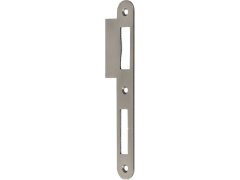 BKS dorazová deska B9000 pro hlavní zámky, levá, 41 x 180 mm, nerezová ocel 58011