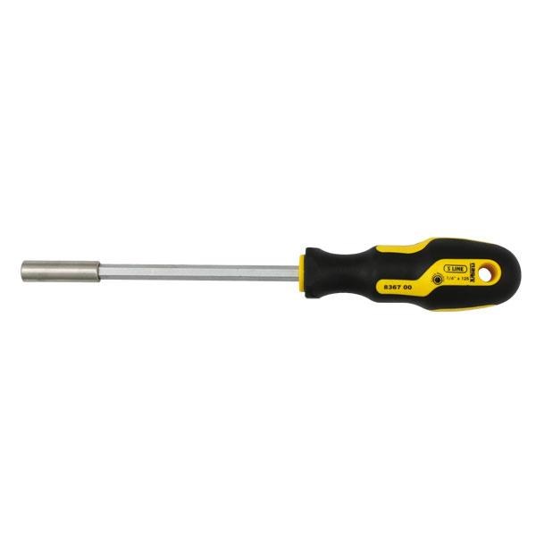 Šroubovák magnetický pro nástavce, S LINE PROFI, SW1/4" x 125 mm Šroubovák magnetický pro nástavce, S LINE PROFI, SW1/4" x 125 mm - Nože Mikov Ostatní
