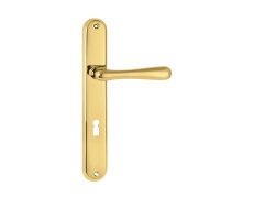 Dveřní štítkové kování ELEGANT BA 1220 KPZL/A 90mm