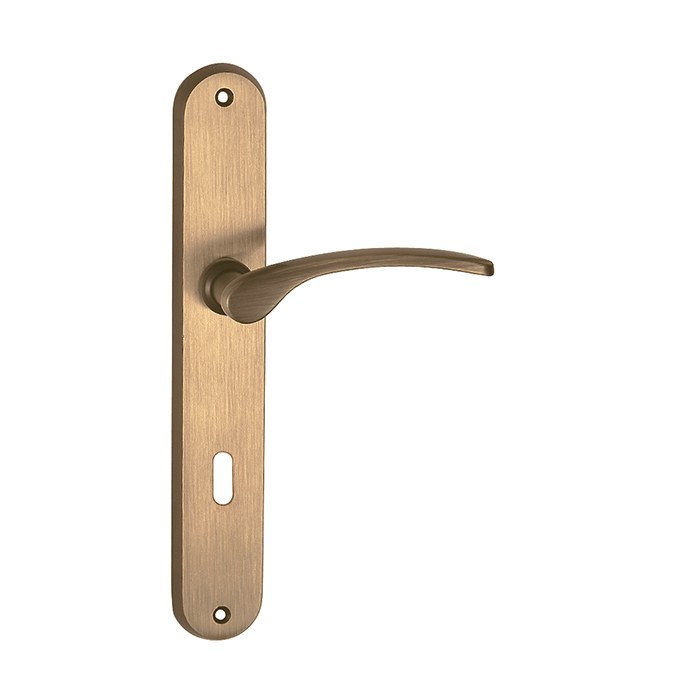 Dveřní štítkové kování LEKO OTZI BA Z1420 BB/ABR 72mm - 