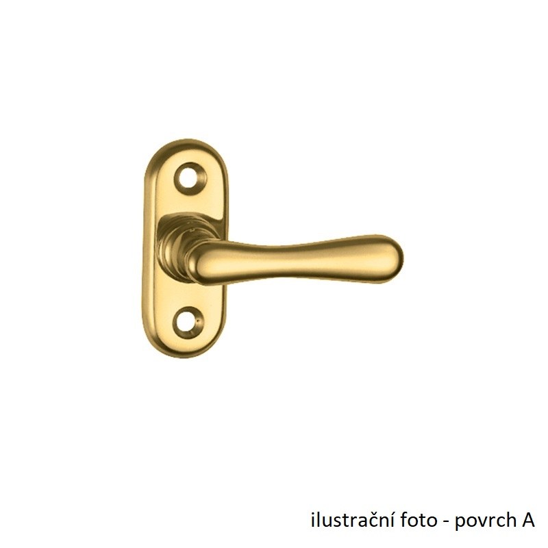 ELEGANT BA 1225 HO/NI-SAT - Dveře a dveřní příslušenství Dveřní kování, dveřní příslušenství Interiérové kování Kování Twin Kování Kování twin Historické kování Okenní kování
