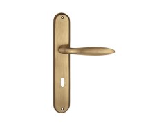 Dveřní štítkové kování NICOL P400 KPZL/ABR 90mm