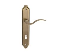 Dveřní štítkové kování AMADEUS BA 1360 WC/ABR 90mm