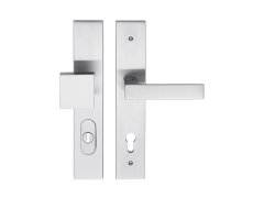 Bezpečnostní kování TUKE HTSI DEF KPZL/CH-SAT 90mm