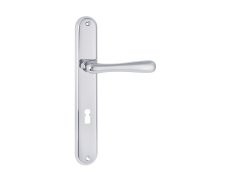 Dveřní štítkové kování ELEGANT BA 1220 KPZL/CH 90mm