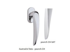 Okenní kování ARIA P710 RO/CH-SAT levá 4 pol. 45mm