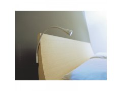 LED-nástavné svítidlo na čelo postele Cono, 1,2W, upevnění vlevo
