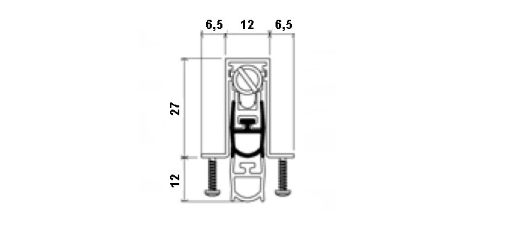 PADACÍ LIŠTA 101 SF 930