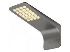 LED svítidlo Skate 1,6 W 12 V/DC, teplá bílá, nerez efekt