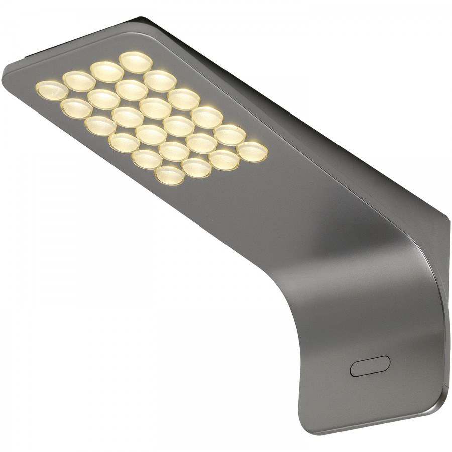 LED svítidlo Skate 1,6 W 12 V/DC, teplá bílá, nerez efekt - Elektro Světelný desing a technika LED svítidla Kuchyň