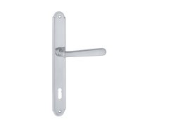 Dveřní štítkové kování ALT WIEN PW 3000 KPZR/CH-SAT 90mm
