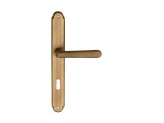 Dveřní štítkové kování ALT WIEN PW 3000 WC/ABR 72mm