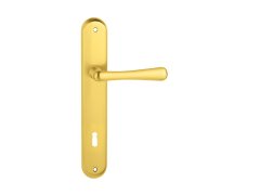 Dveřní štítkové kování ELEGANT BA 1220 PZ/A-SAT 72mm