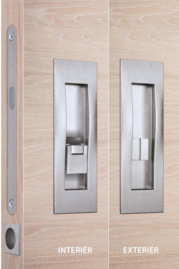 SADA KIT QUATRO WC/CH-SAT - Dveře a dveřní příslušenství Dveřní kování, dveřní příslušenství Interiérové kování Kování Twin Kování Kování twin Doplňky Mušle