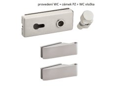 SADA 1 QUATRO MAG WC/E, otevírání ven